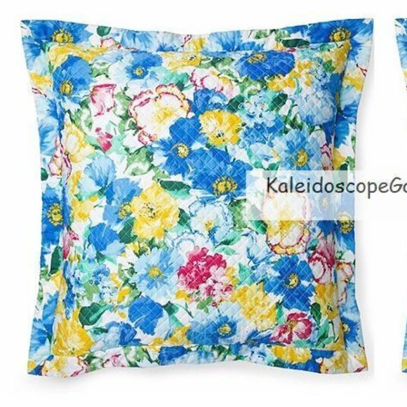 Ralph Lauren Ashlyn King Comforter 5pc Floral NEW  Pink Yellow Blue - Picture 2 of 3